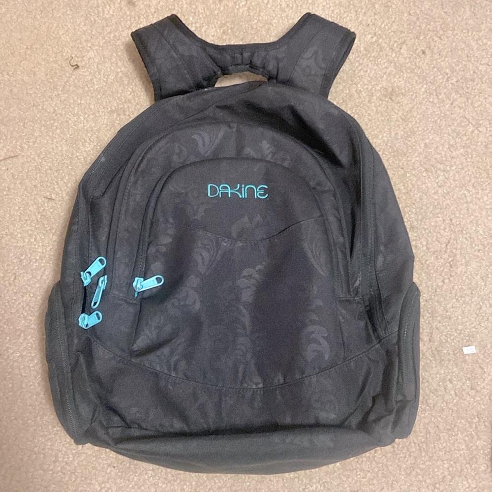 Dakine Black Damask Print Backpack
